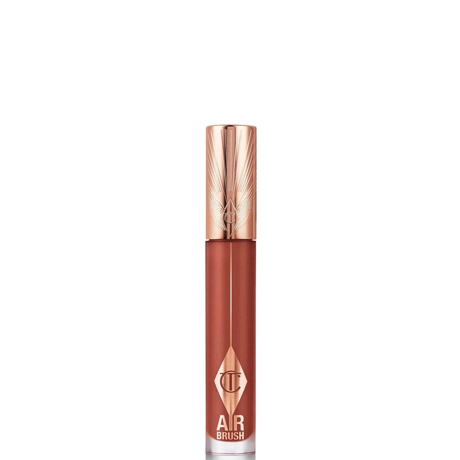 Жидкая помада с эффектом размытия Airbrush Flawless Lip Blur, Charlotte Tilbury, Walk of No Shame Blur