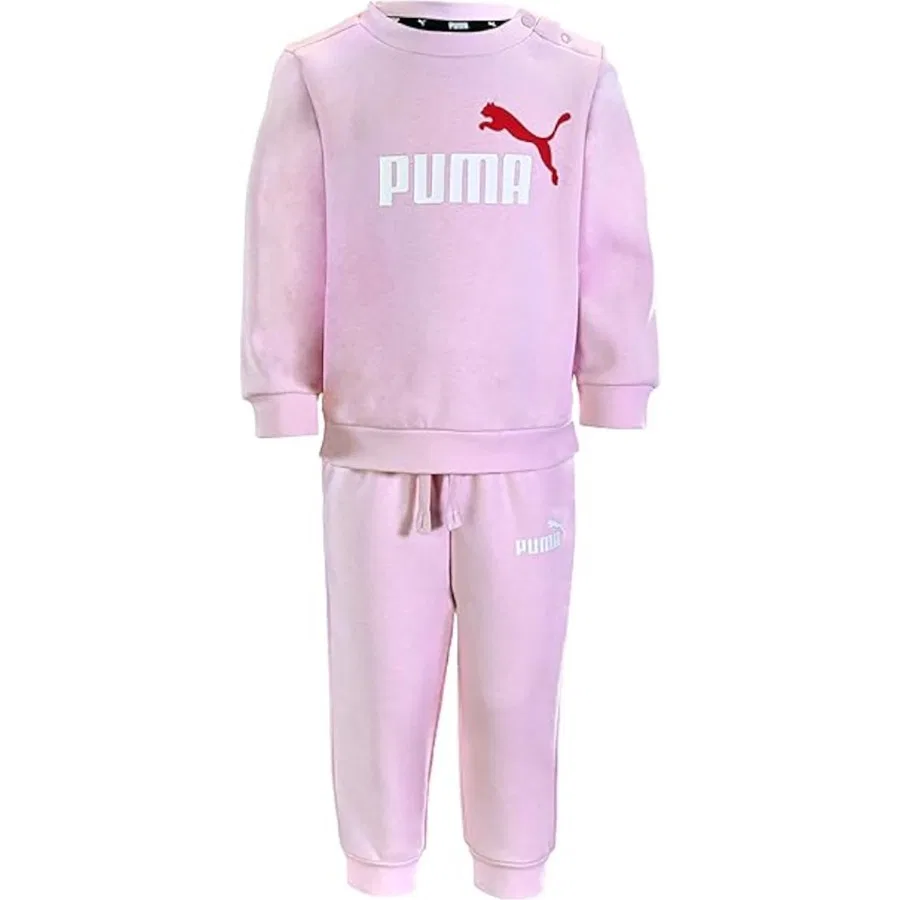 Детский спортивный комплект с принтом Puma, Розовый