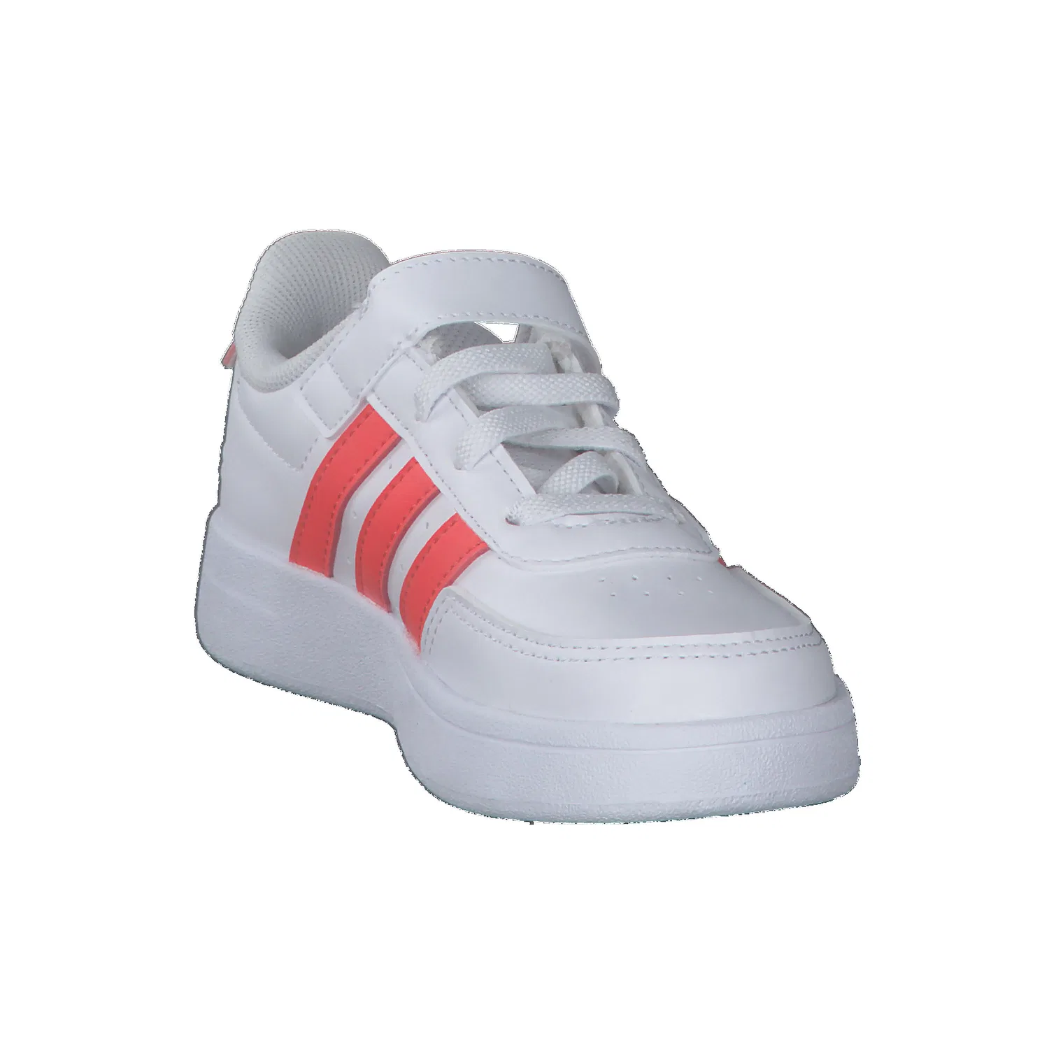 Детские кроссовки для мальчиков с ремешком на липучке Breaknet 2.0 EL K Adidas, Weiss Rot — фото 2