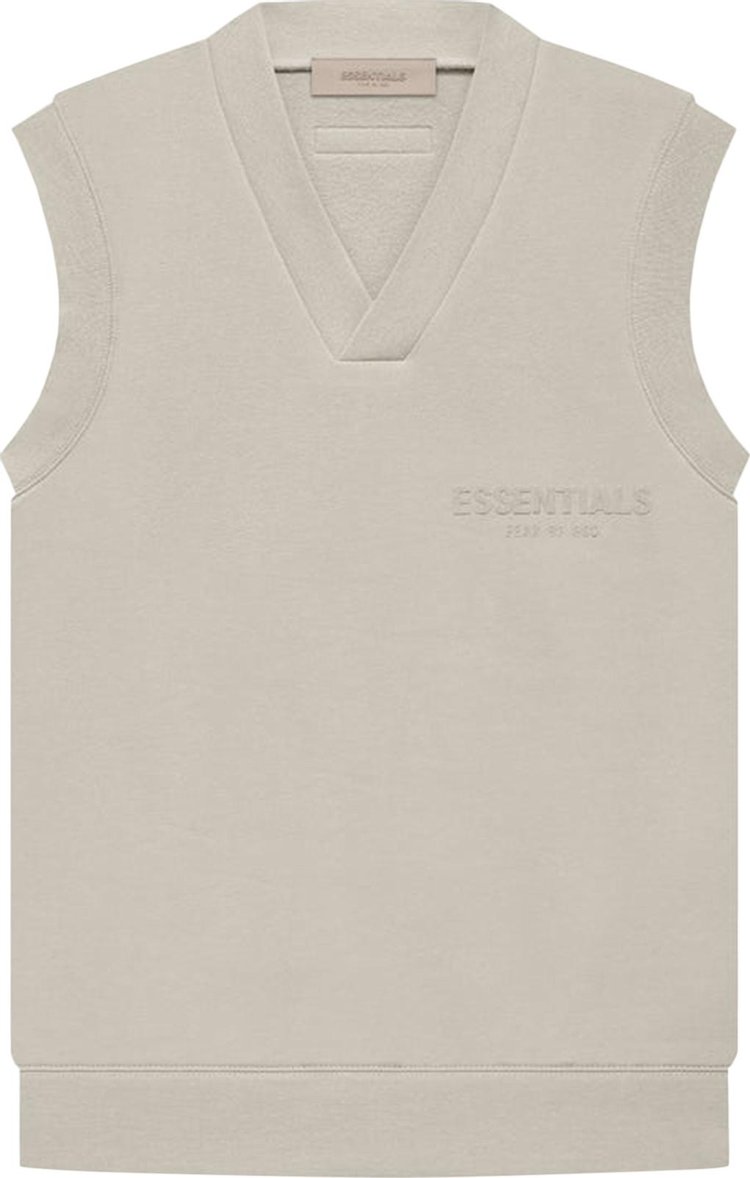 Жилет Fear of God Essentials V Neck Vest 'Smoke', серый - фото