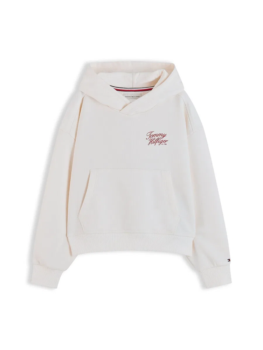 Толстовка TOMMY HILFIGER белого цвета