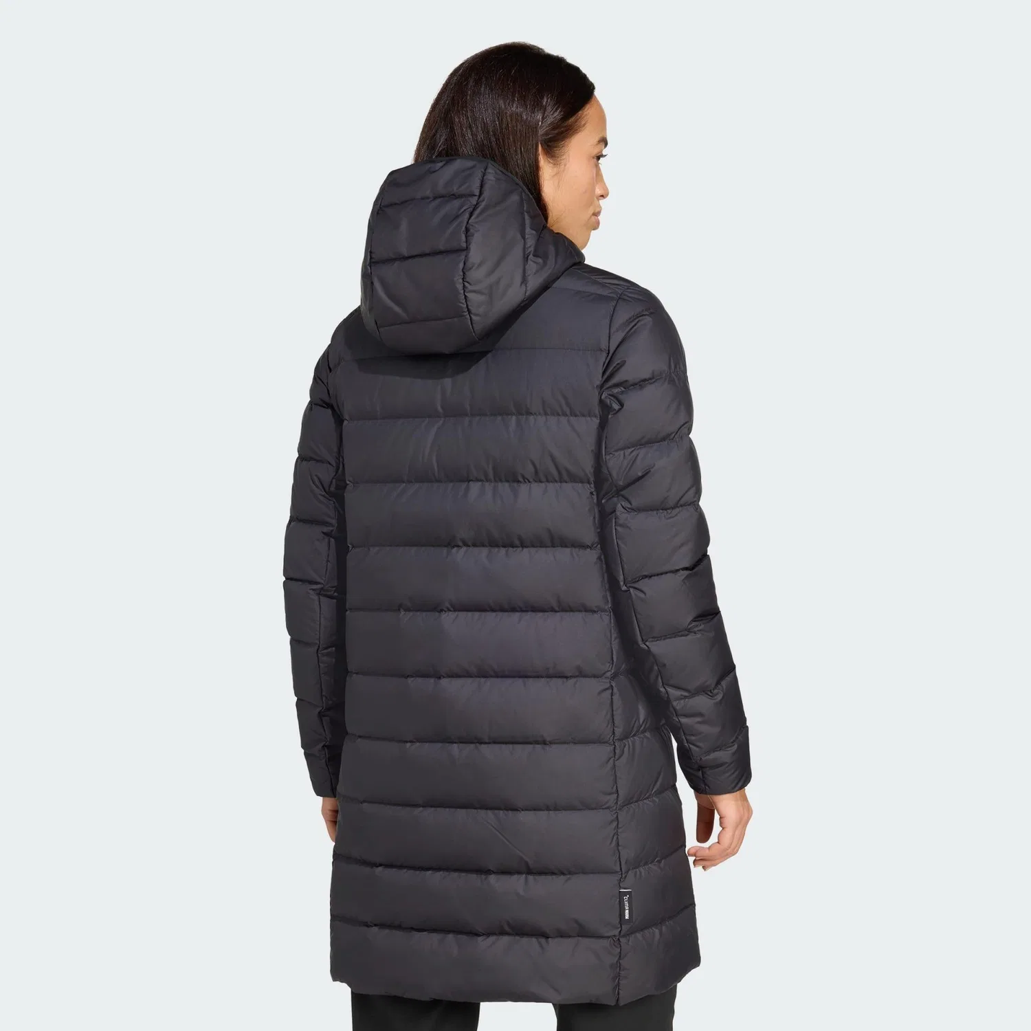 Мужская утепленная парка Terrex Multi Light Kapuzenparka 2.0 Adidas, Schwarz Weiss — фото 3