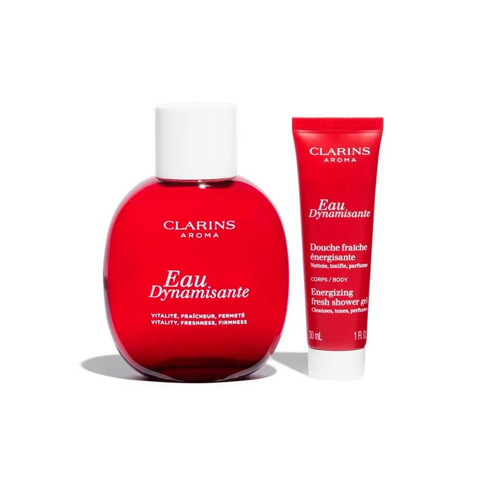 Набор косметики для тела Eau Dynamisante Clarins, 2 шт. — фото 2