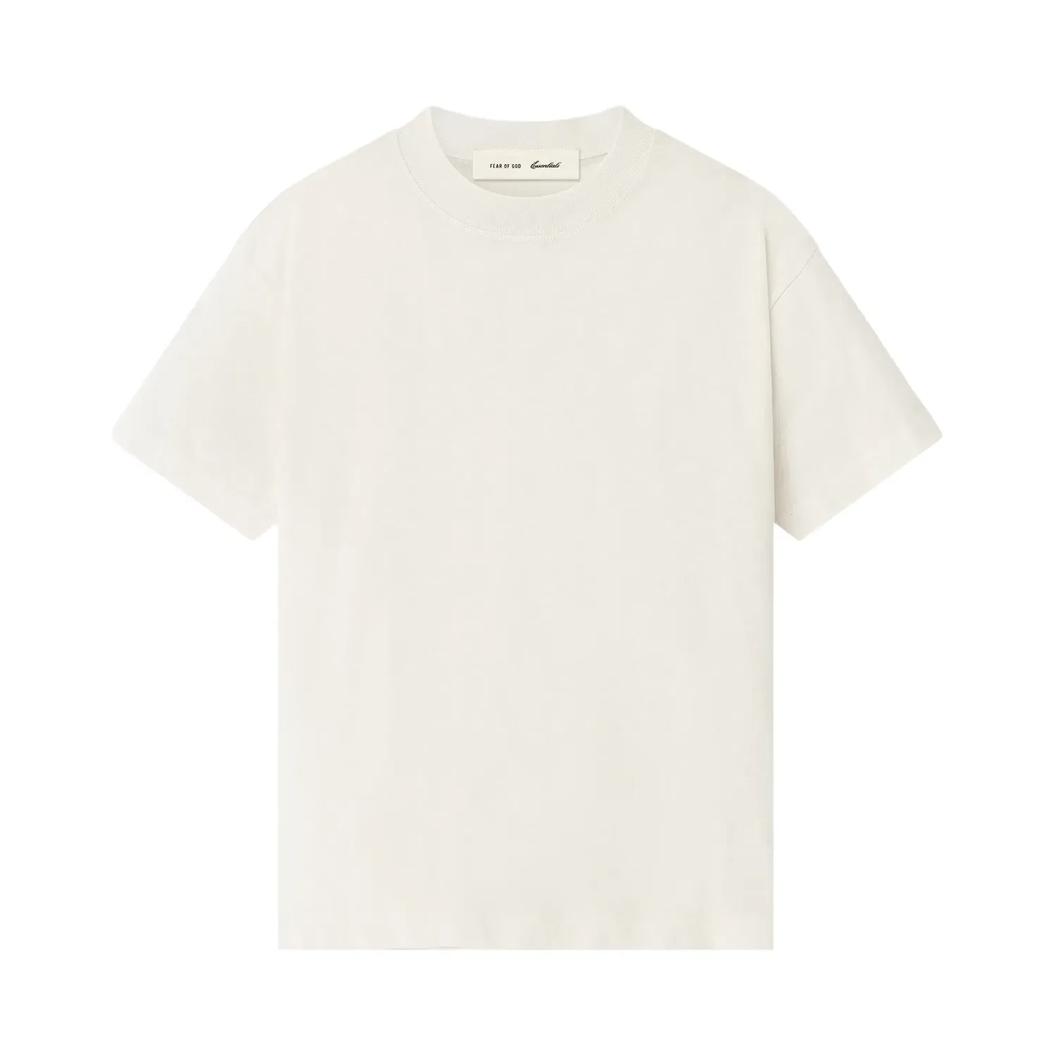 Классическая футболка Fear of God Essentials Signature Classic Tee, кремовый