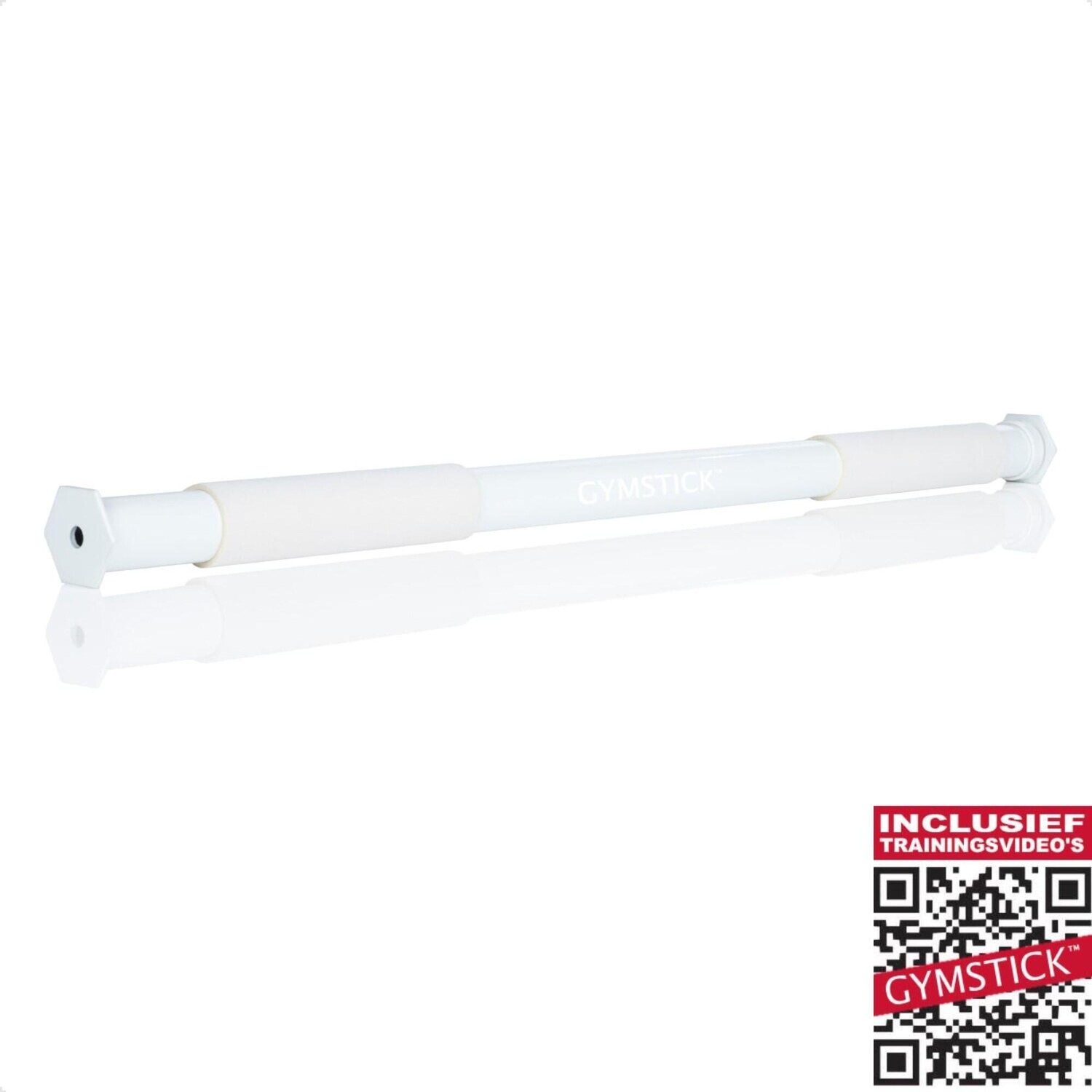 

Gymstick Pull Up Bar / Chin Up Bar - Белый - С онлайн-видеоупражнениями, белый