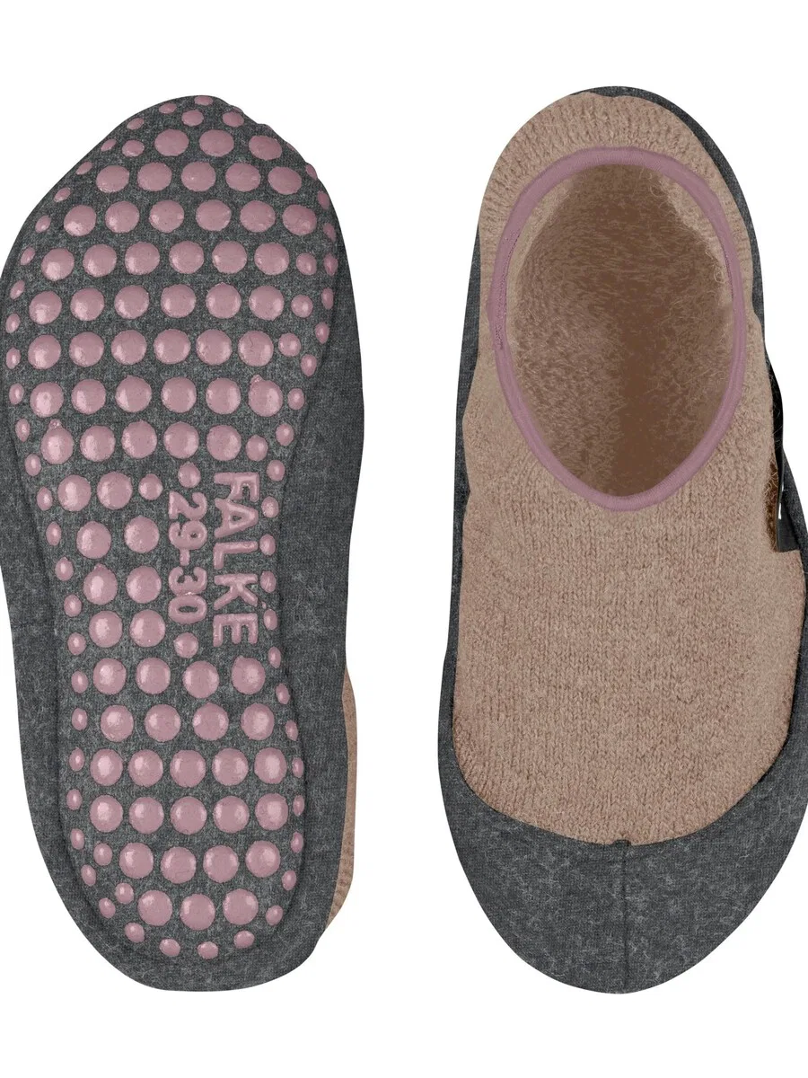 Носки FALKE 'Cosyshoe' в бежевом цвете с пятнистым рисунком — фото 4