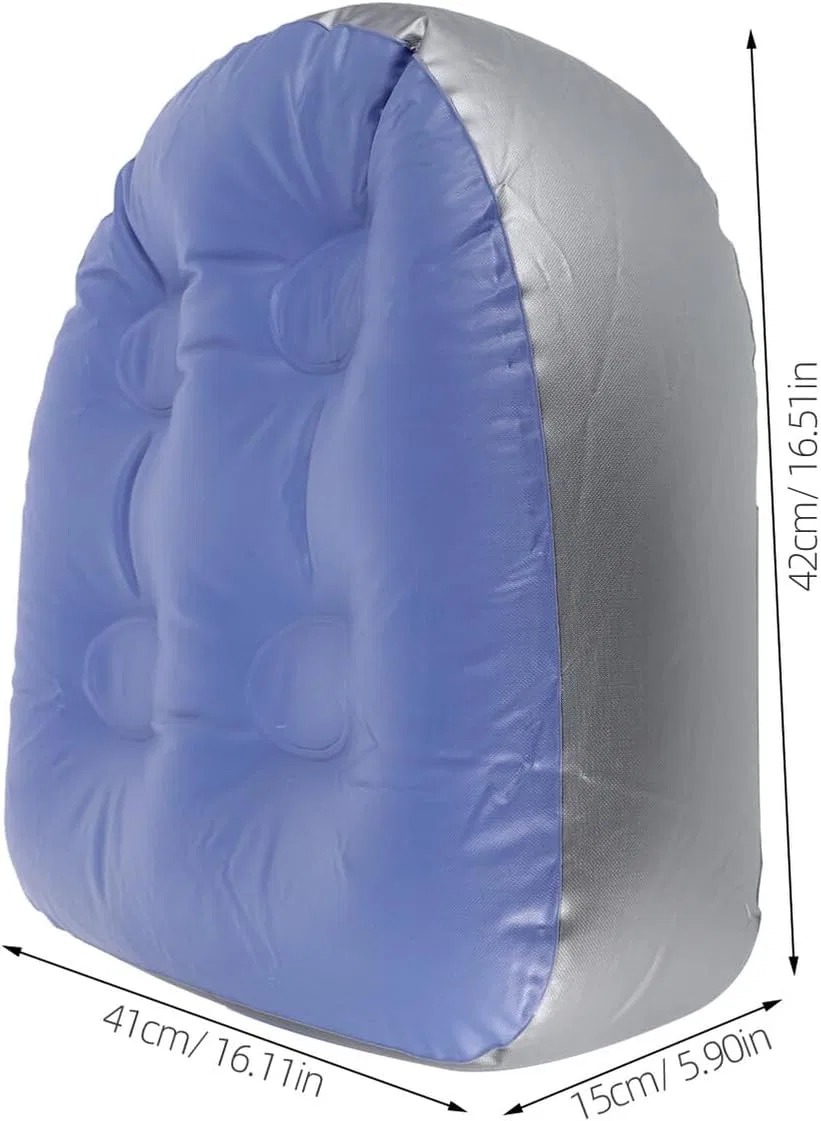 Надувные подушки для ванны, 3 шт., PVC, 42x41x15 см, Sky Blue Gogogmee — фото 2