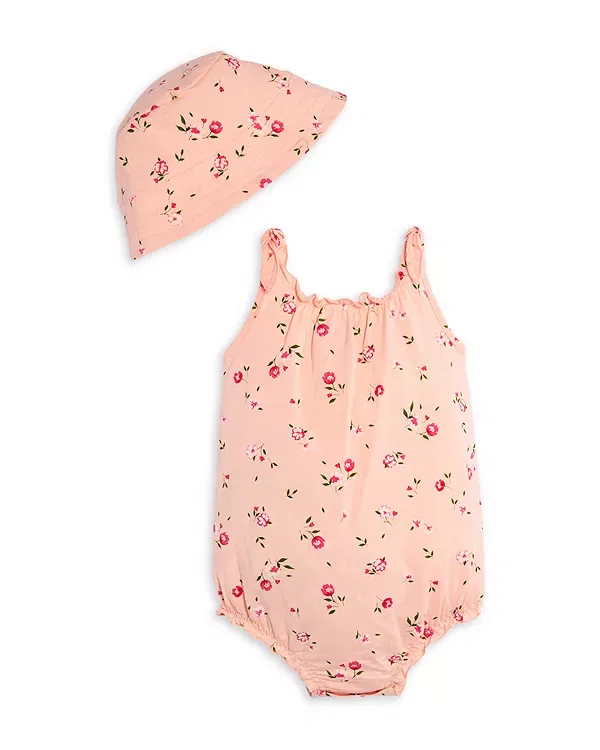Детский комплект с цветочным принтом Bloomie's Baby, Pink Floral — фото 2