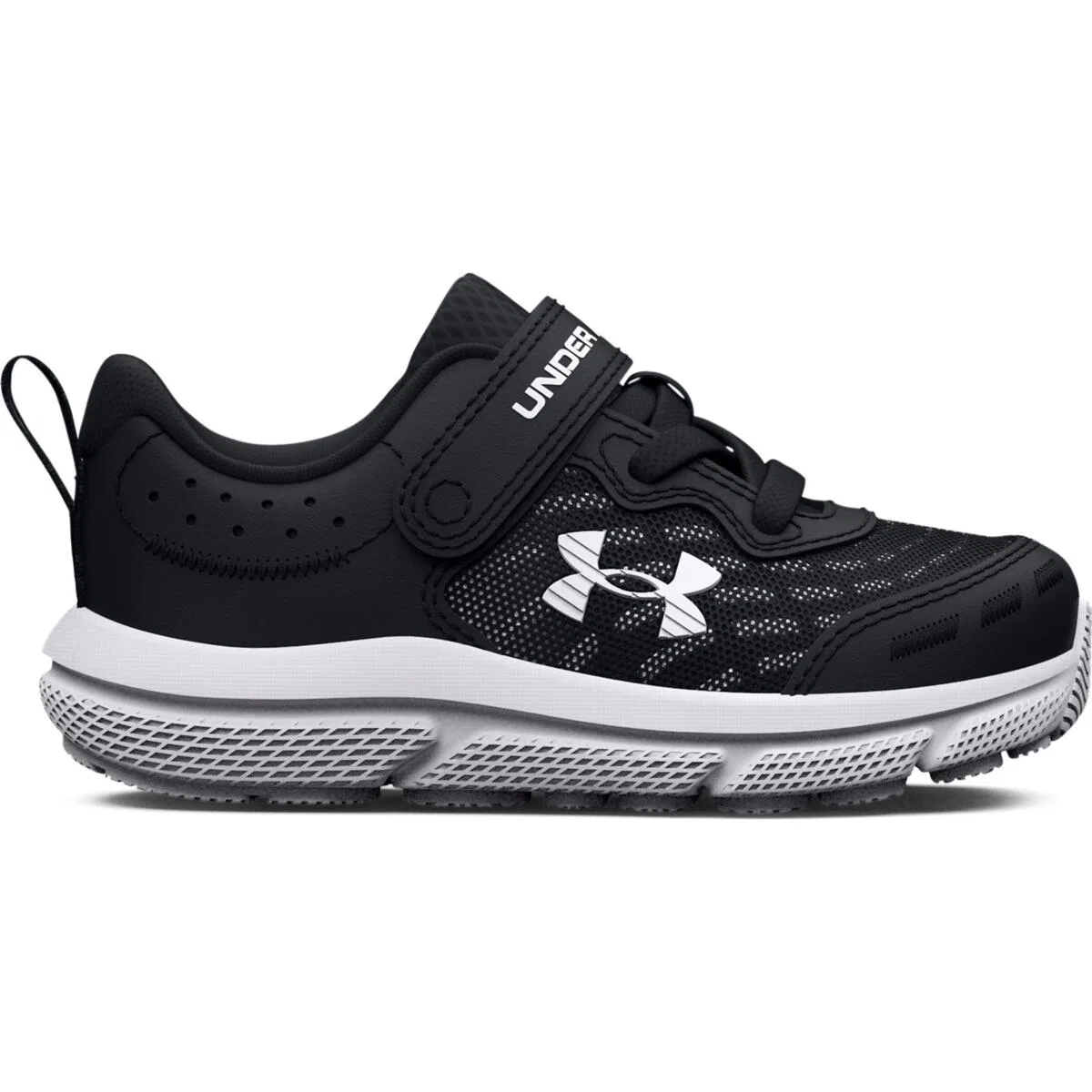 Детские кроссовки с закрытым носком Assert 10 Ac Under Armour, Schwarz Weiß