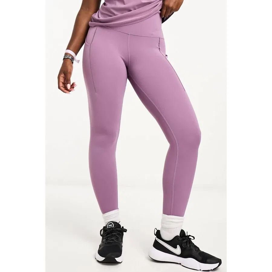 Женские леггинсы с высокой посадкой Nike Dri Fit Universa High Rise 7/8 Length, Сиреневый