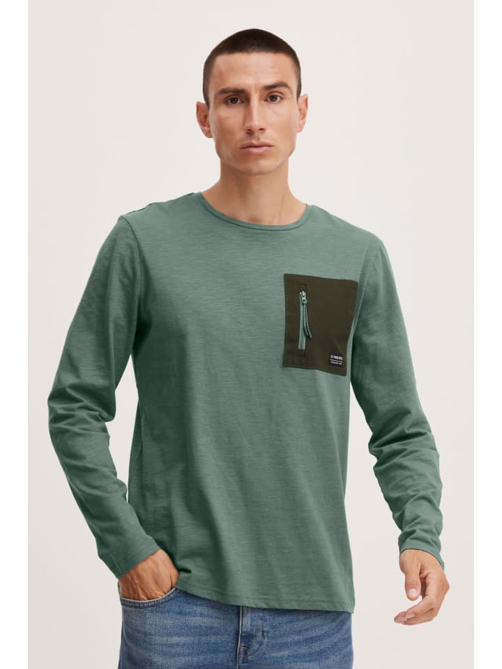 

11 Project Рубашка с длинными рукавами PRFrodin зеленого цвета