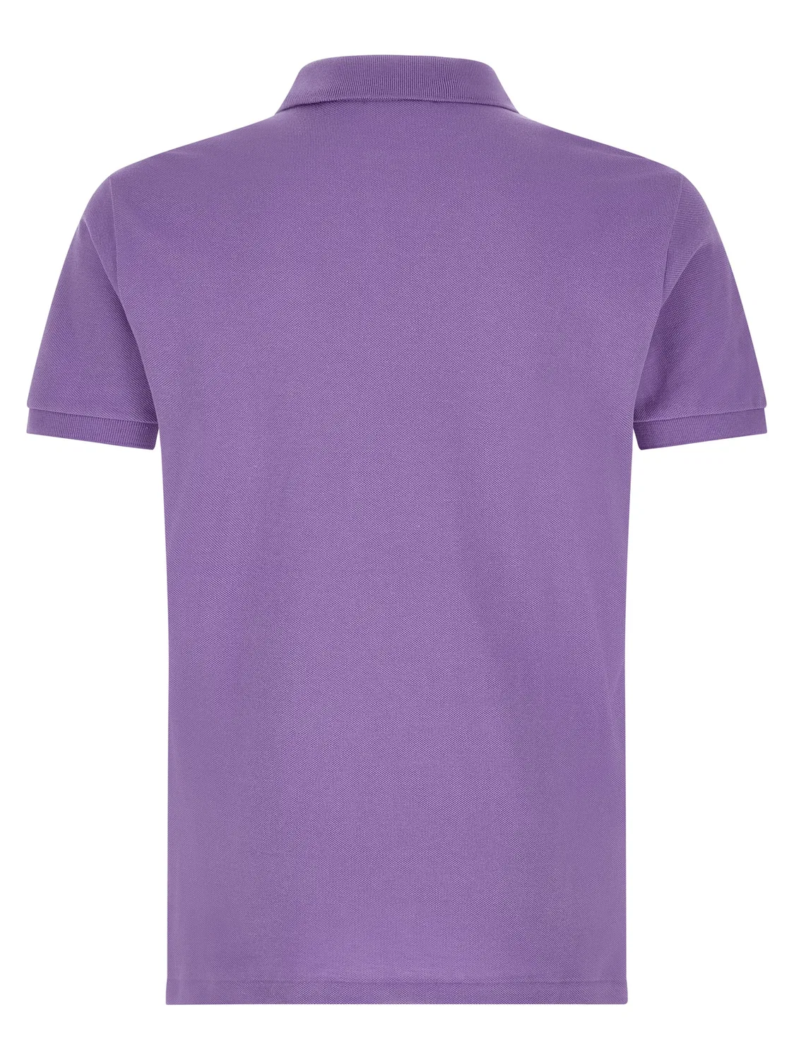 Мужское поло с вышитым логотипом, фиолетовый, Polo Ralph Lauren, Purple — фото 2