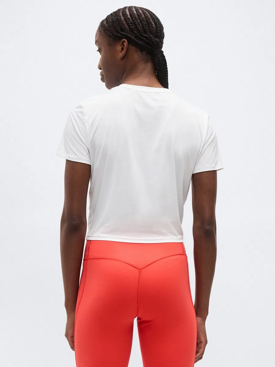 Спортивная футболка NIKE Performance Shirt 'ONE CLASSIC' белого цвета — фото 4