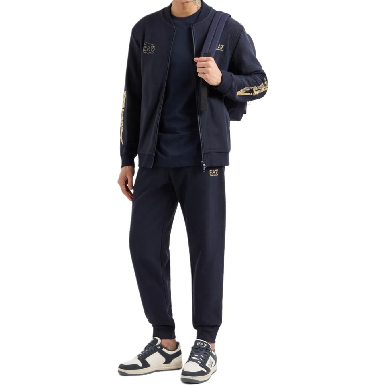 Мужская куртка Marine Blue Emporio Armani — фото 4