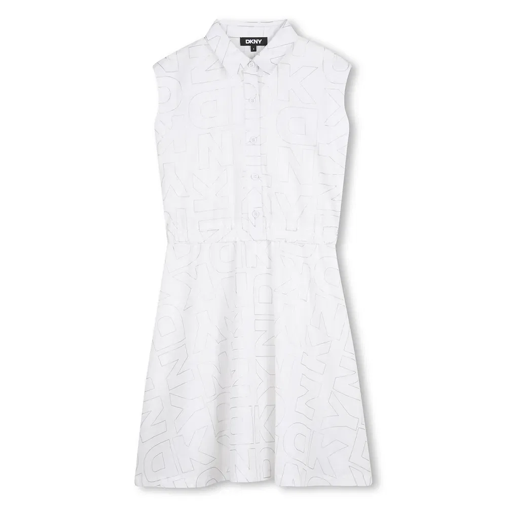Платье без рукавов DKNY D62602, белый