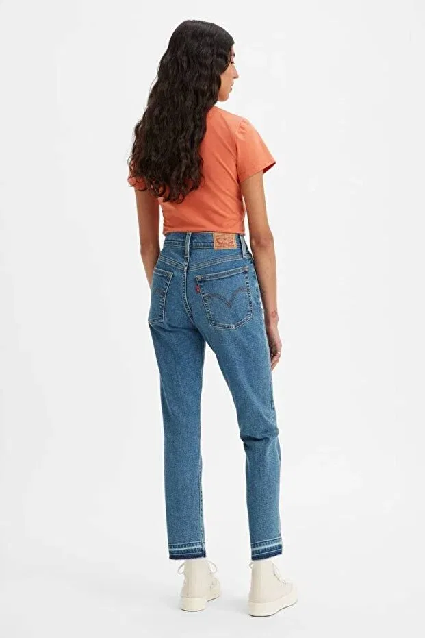Женские джинсы прямые Levi'S, Бежевый — фото 3