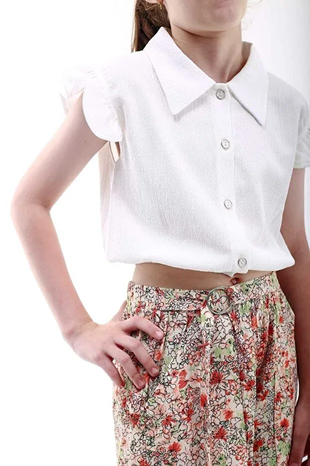Детские шорты для мальчиков с цветочным принтом Bobby Jr Kidswear, Flower Pattern — фото 2