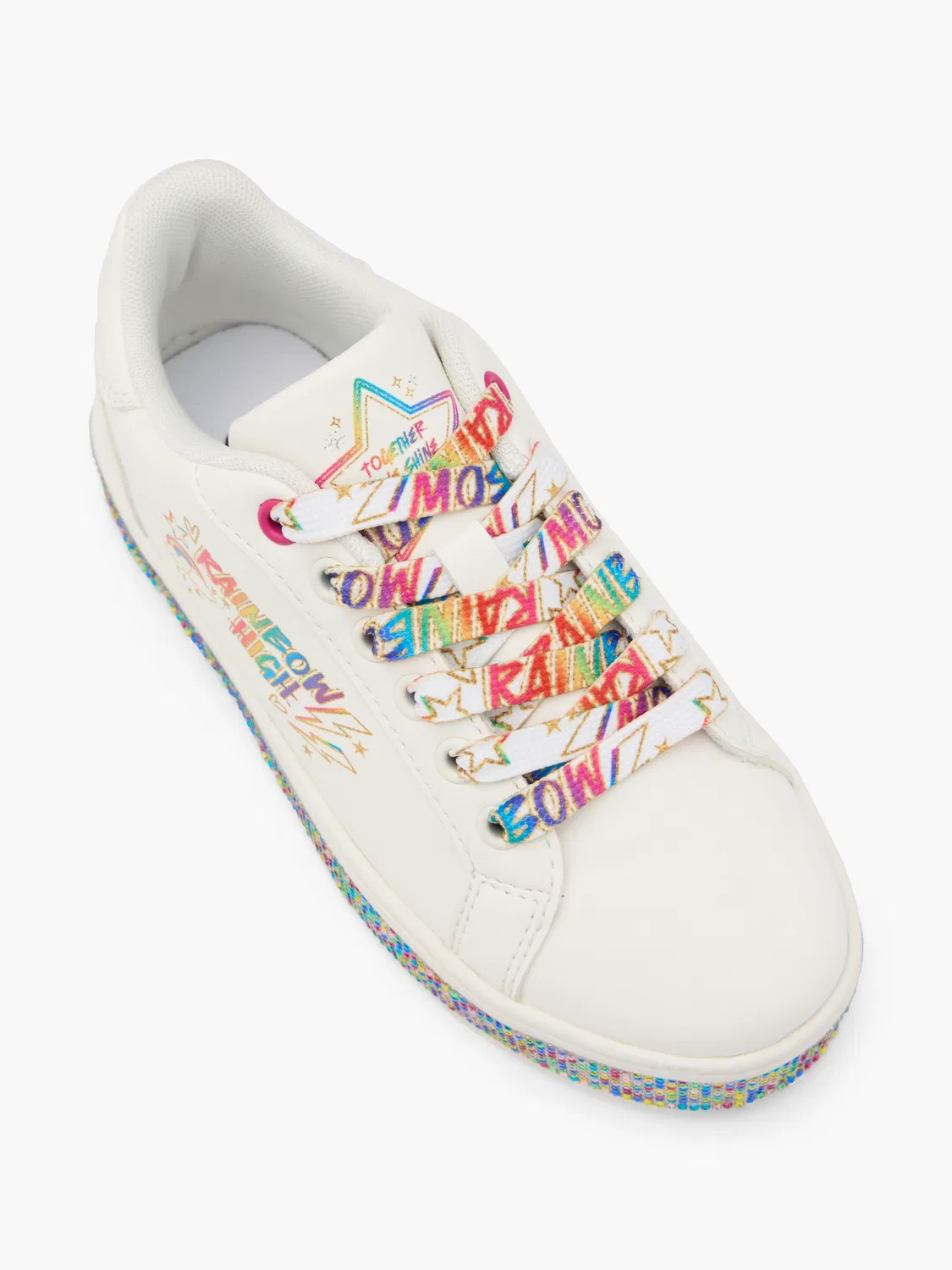 Детские кроссовки Rainbow High Sneaker, белый — фото 2