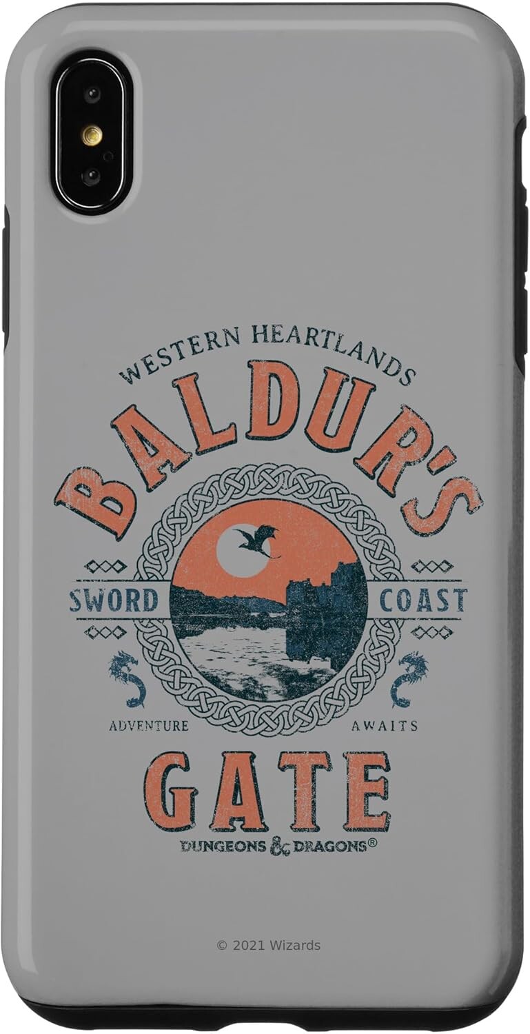 

Чехол для iPhone XS Max Dungeons & Dragons Adventure Baldur's Gate