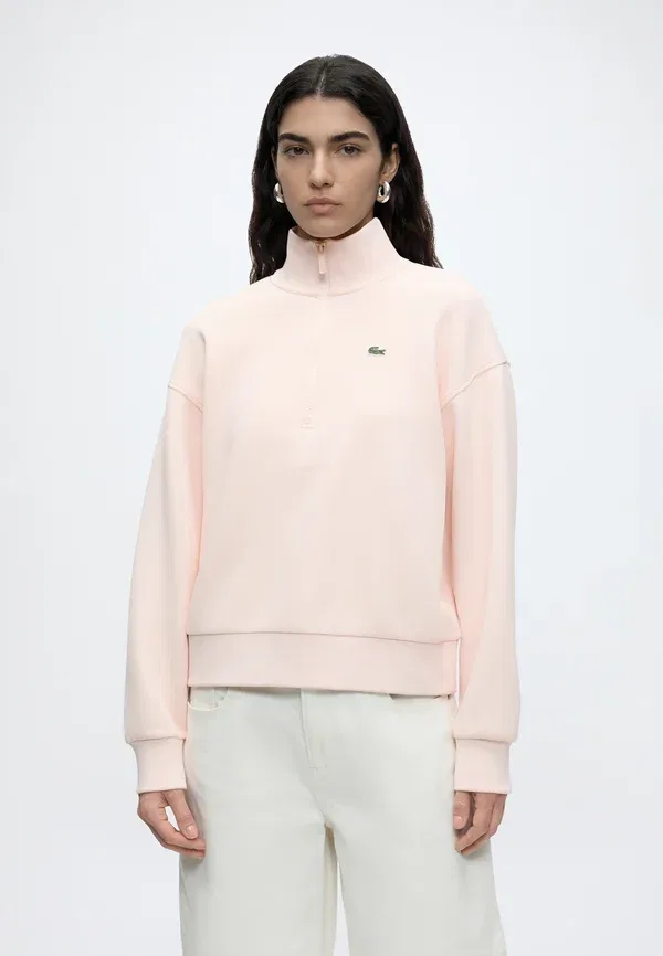 Толстовка Lacoste Розовая, Классическая модель