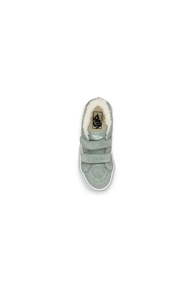 Детские кроссовки для девочек с липучкой Vans, Mixed — фото 2
