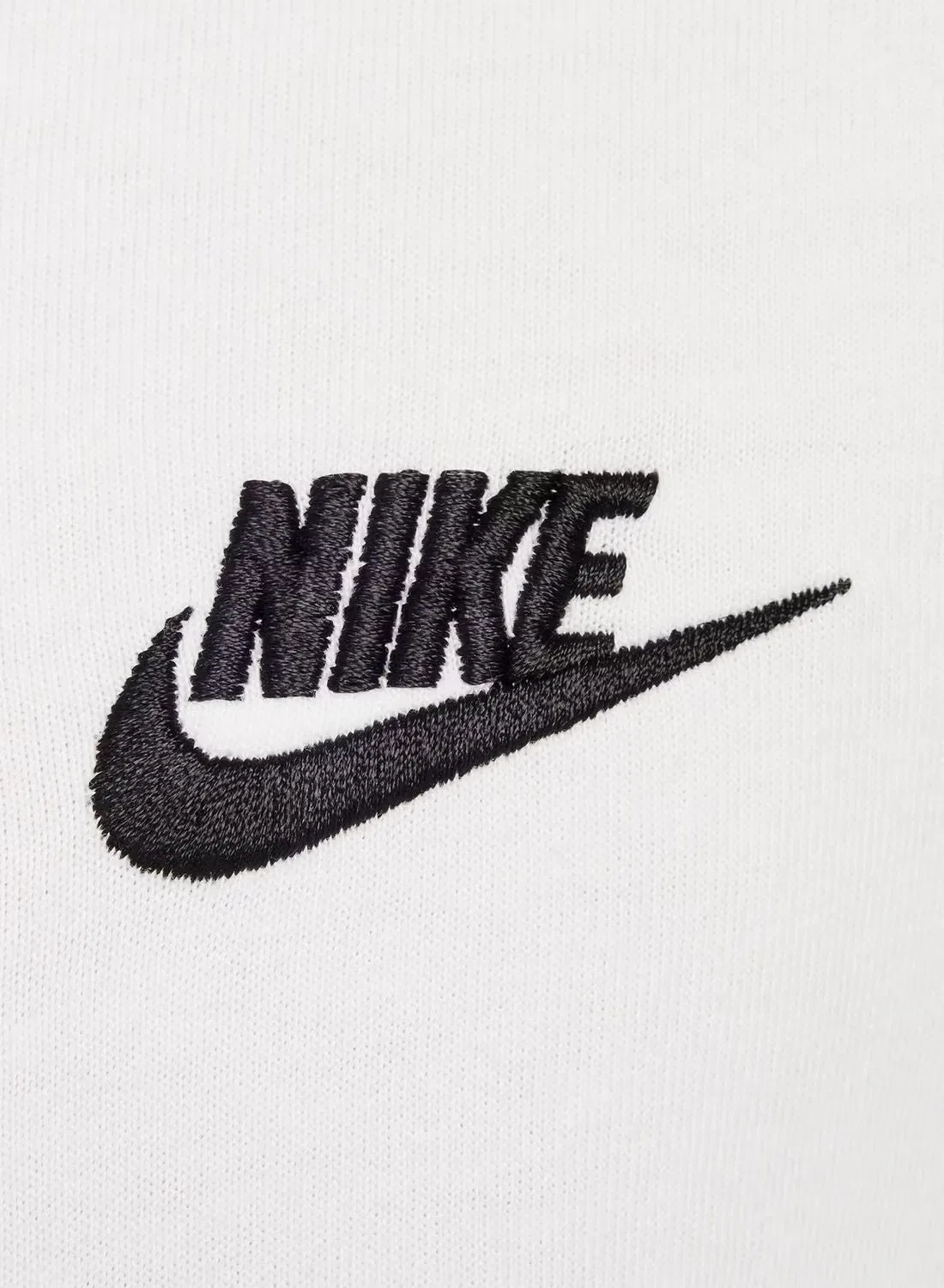 Футболка с вышитым логотипом Futura Nike, белый — фото 3