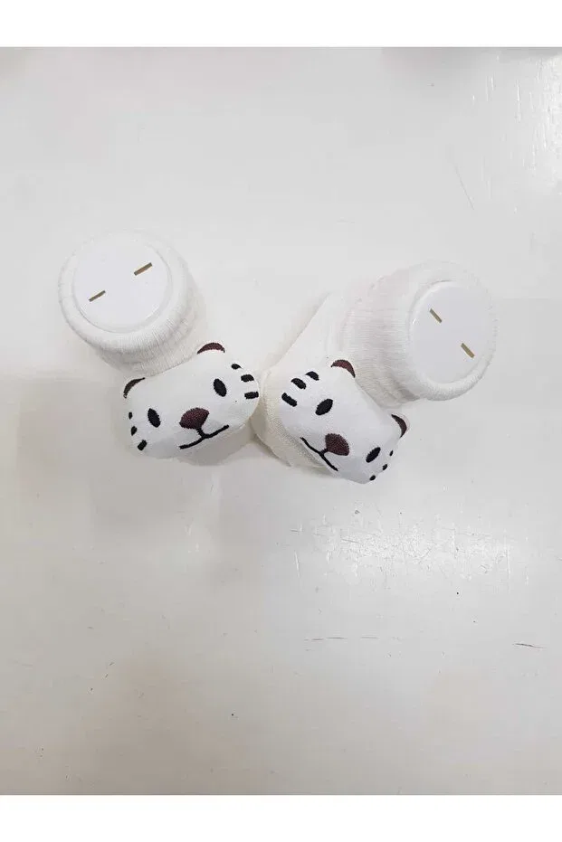 Детские носки с принтом Baby socks with tiger accessories Baby By Bumbo, Nude Color