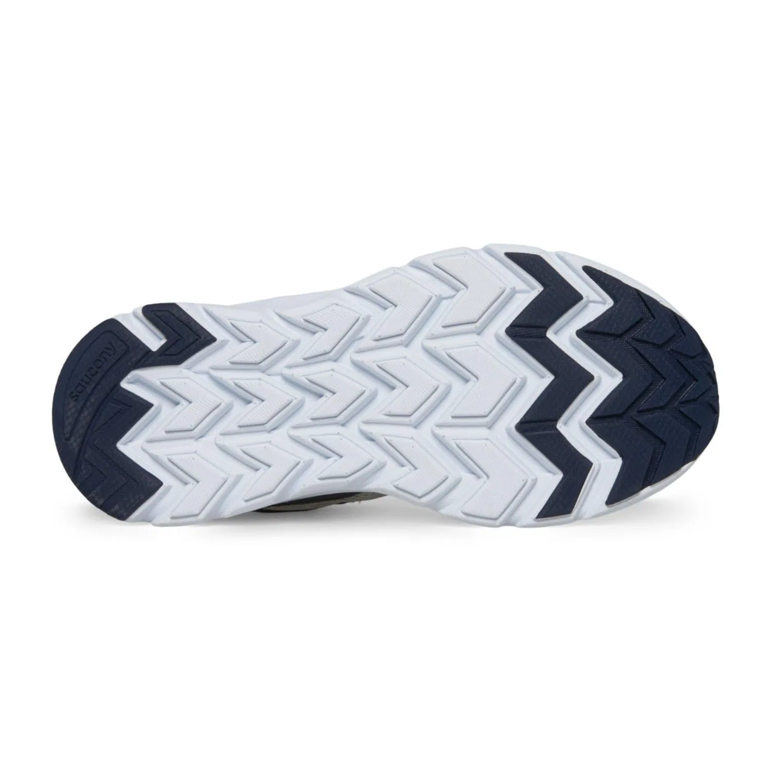 Детские кроссовки для мальчиков с длинной шнуровкой Axon Kdz Saucony, Grigio Navy Rosso — фото 3