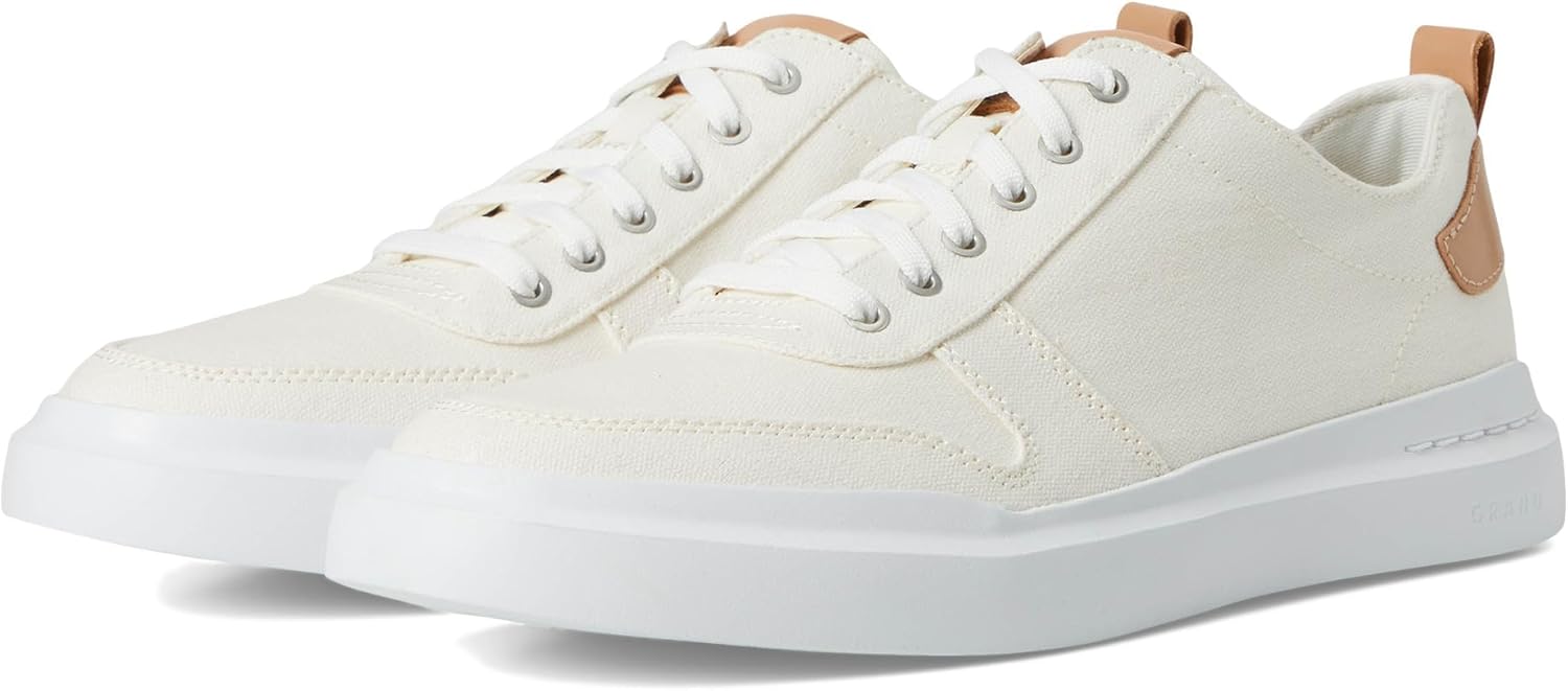 Мужские кроссовки Cole Haan Grandpro Rally Canvas Court, слоновая кость — фото 3