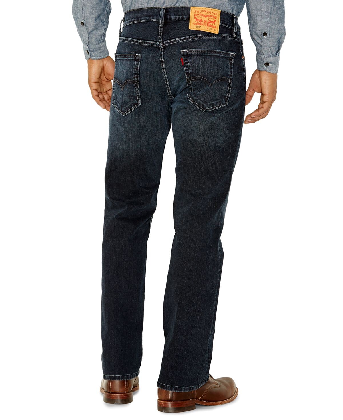 Мужские джинсы прямого кроя big & tall 559™ свободного кроя Levi's, мульти — фото 3