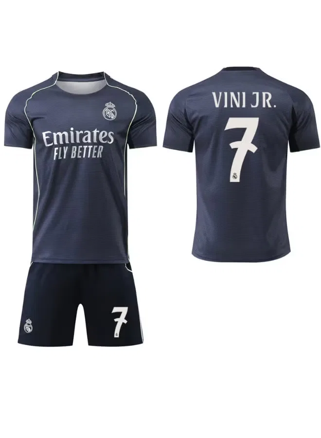 Комплект футбольной формы с принтом Vini Jr #7 Real Madrid