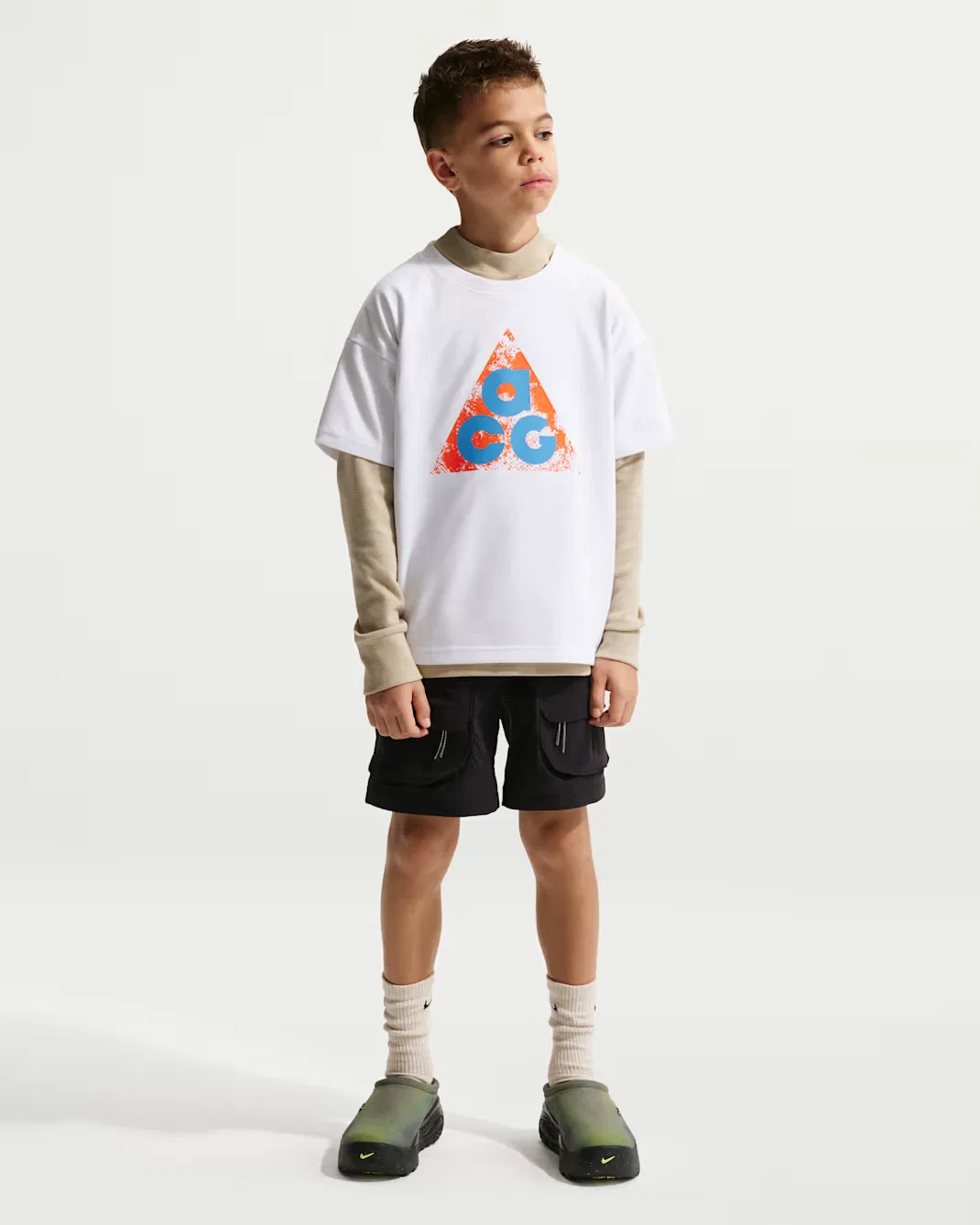 Детская футболка Max90 Nike ACG, White — фото 4
