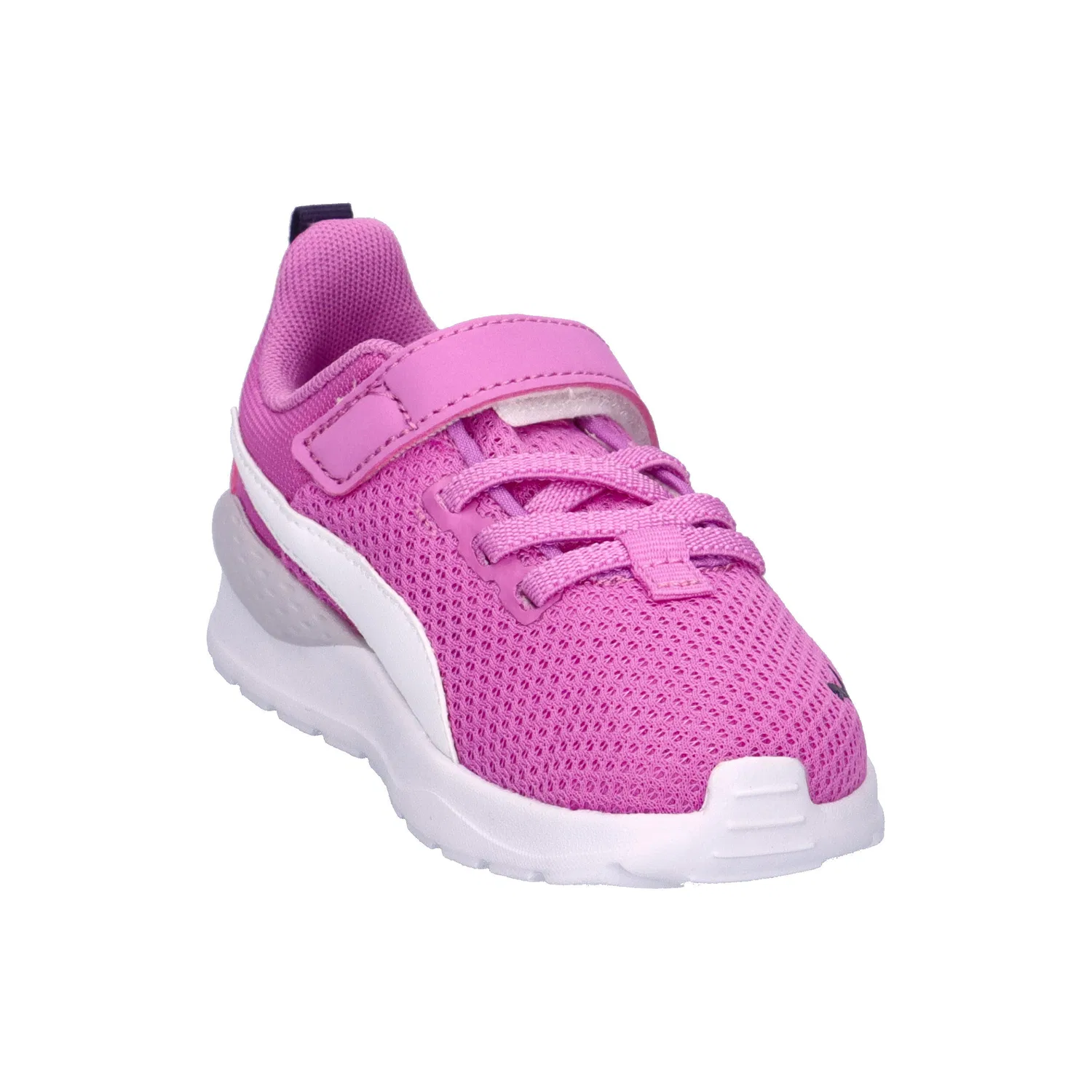 Детские кроссовки с текстильным верхом Anzarun Lite AC Inf Puma, Rosa Weiss Konigliches Lila — фото 2