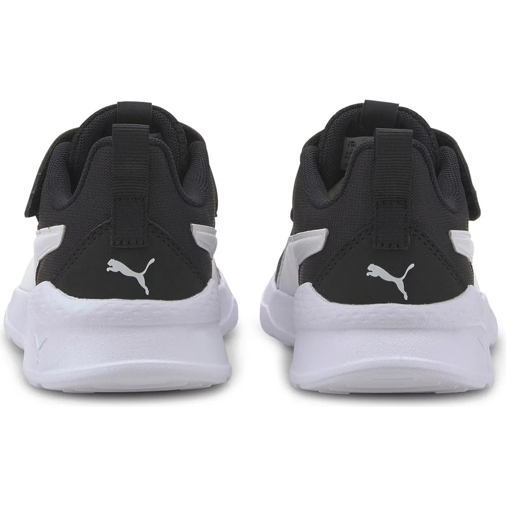 Детские спортивные кроссовки для мальчиков на липучках Anzarun Lite AC+ PS, Black Puma — фото 4