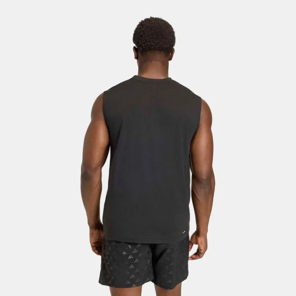 Мужская майка Workout Essentials adidas, Черный — фото 2