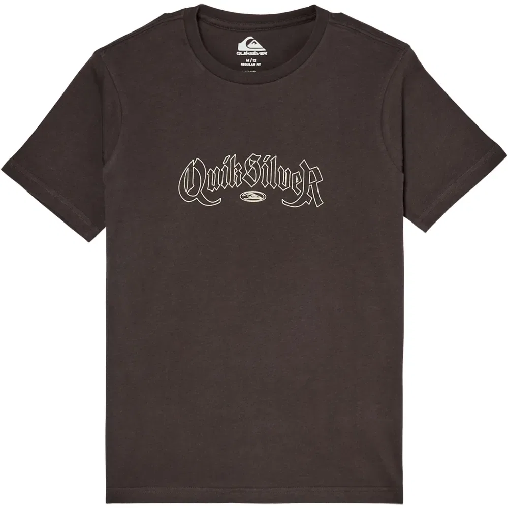 Детская футболка с коротким рукавом Quiksilver Dang, Brown