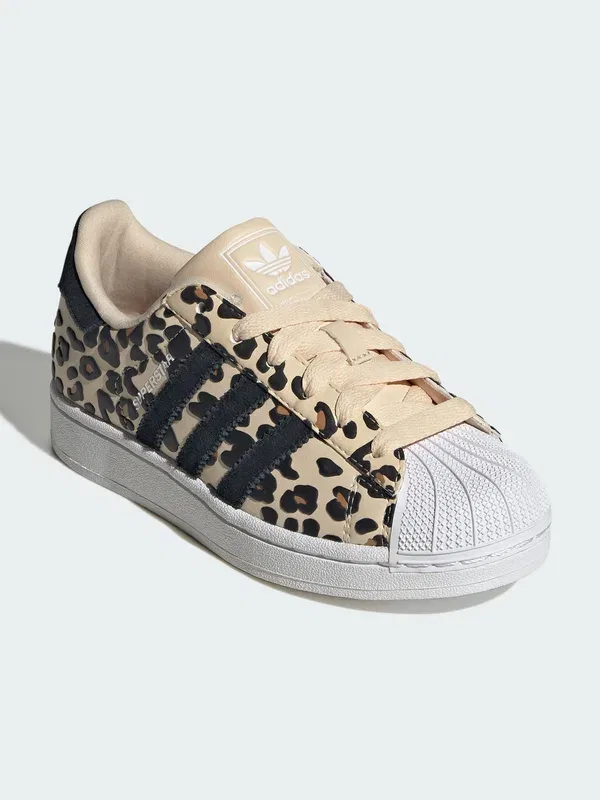 Кроссовки Superstar ii j унисекс Adidas Originals, белый/черный — фото 2