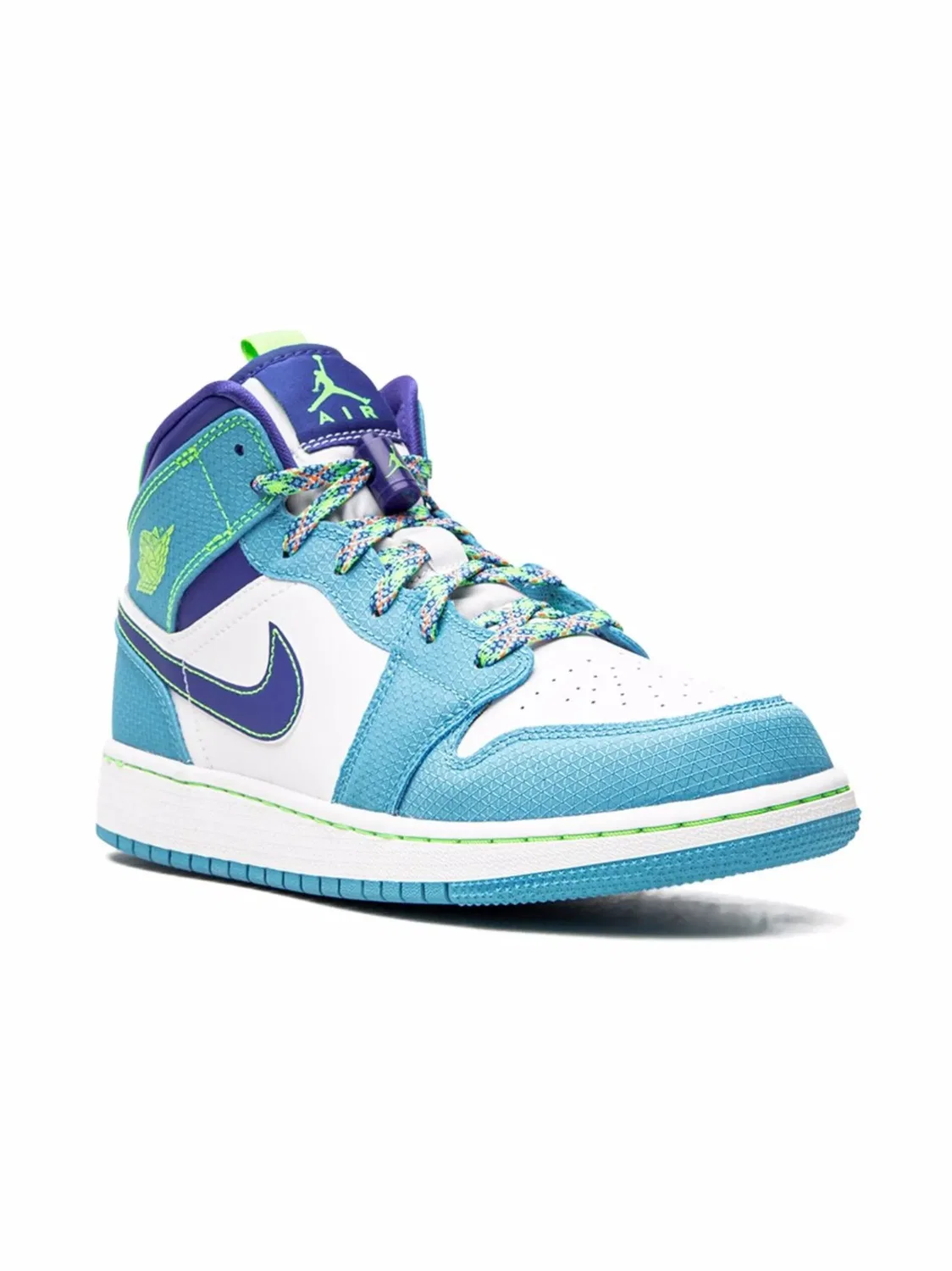 Кроссовки Jordan 1 Mid SE "Sprite Blue"
