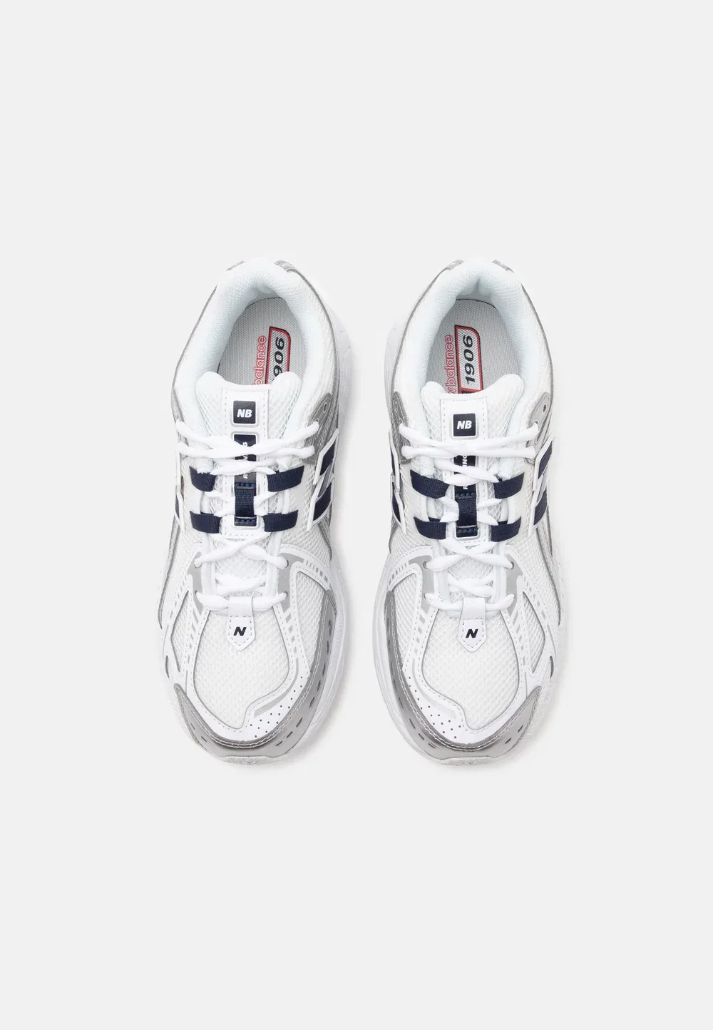 1906 унисекс - кроссовки New Balance, White/Navy Blue — фото 4