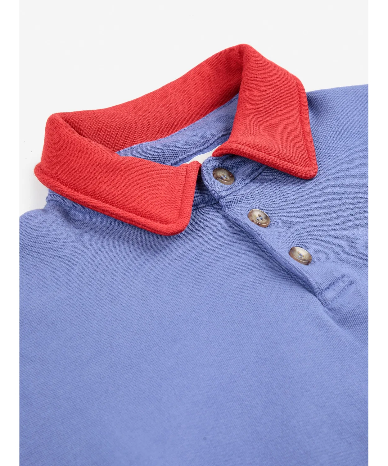 Детский свитшот с длинным рукавомBoBo Choses Polo Sweatshirt, Purple — фото 3