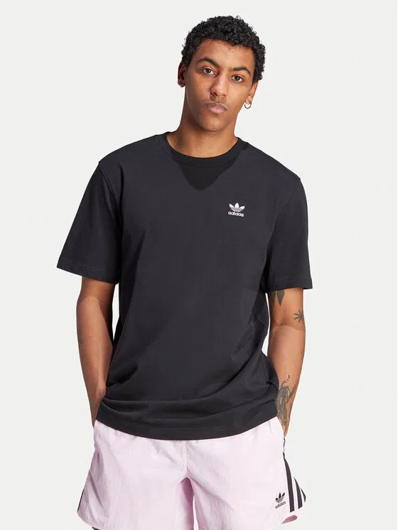Футболка loose fit adicolor Classics Trefoil Adidas, черный