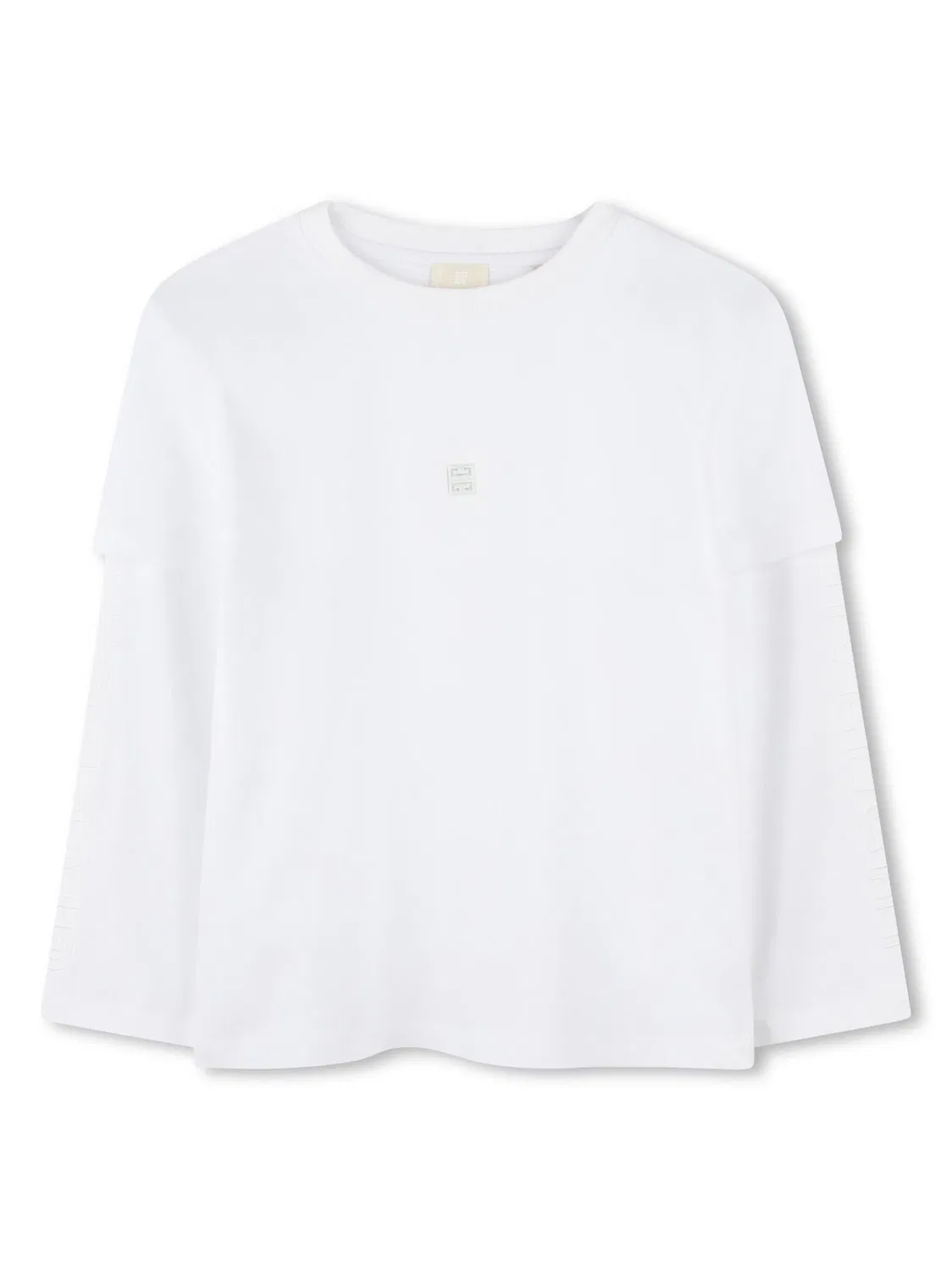 Футболка с 4G-плакеткой Givenchy, белый