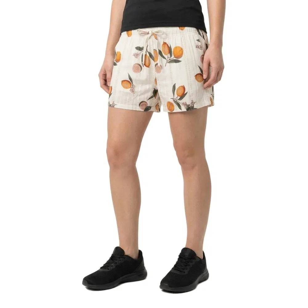 Шорты пляжные с принтом Superdry, бежевый