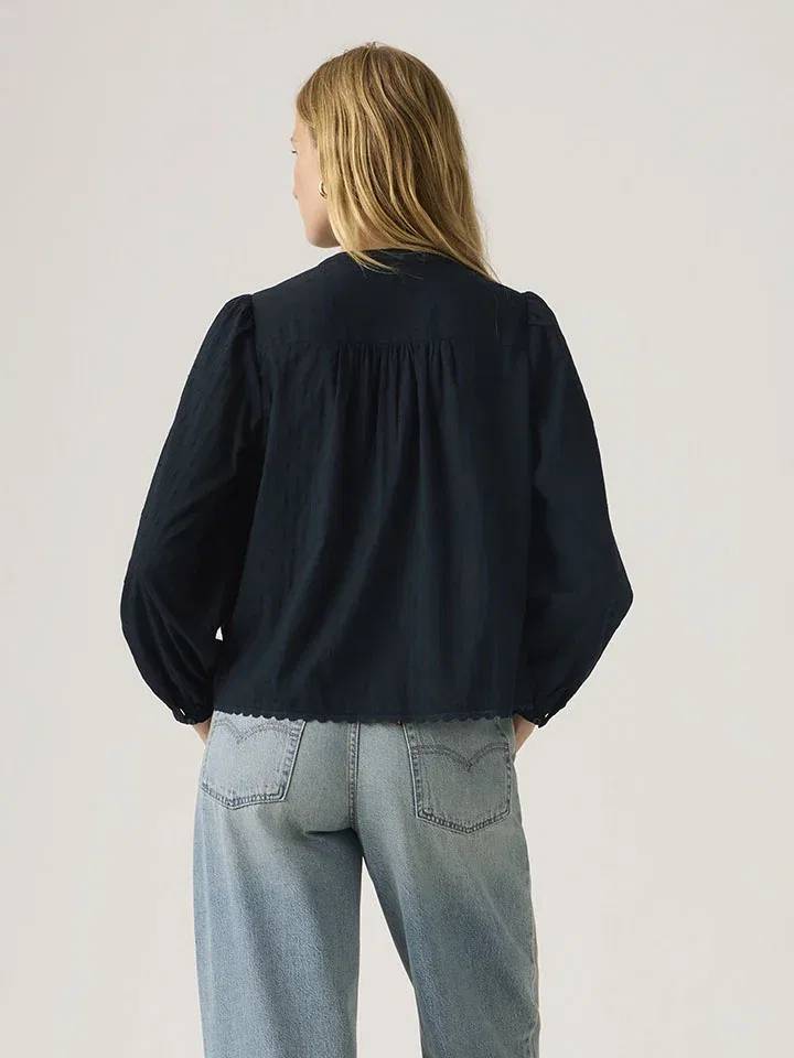 Блузка черная Levi'S, черный — фото 3