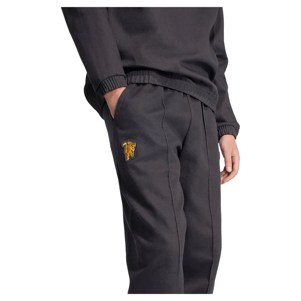 Мужские спортивные штаны с эмблемой Manchester United Adidas, Black — фото 4