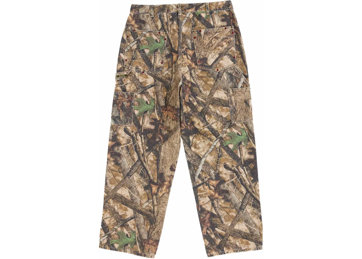 Мужские брюки с отделкой стразами Supreme b.b. Simon Studded Double Knee Painter Pant TrueTimber HTC Fall Camo, TrueTimber HTC Fall Camo — фото 2