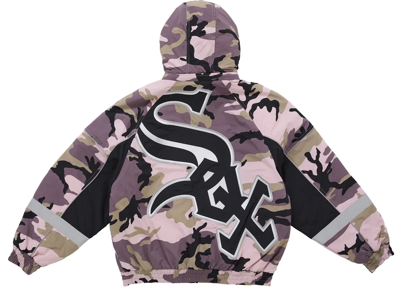 Мужская куртка с принтом Supreme, Pink Camo — фото 3