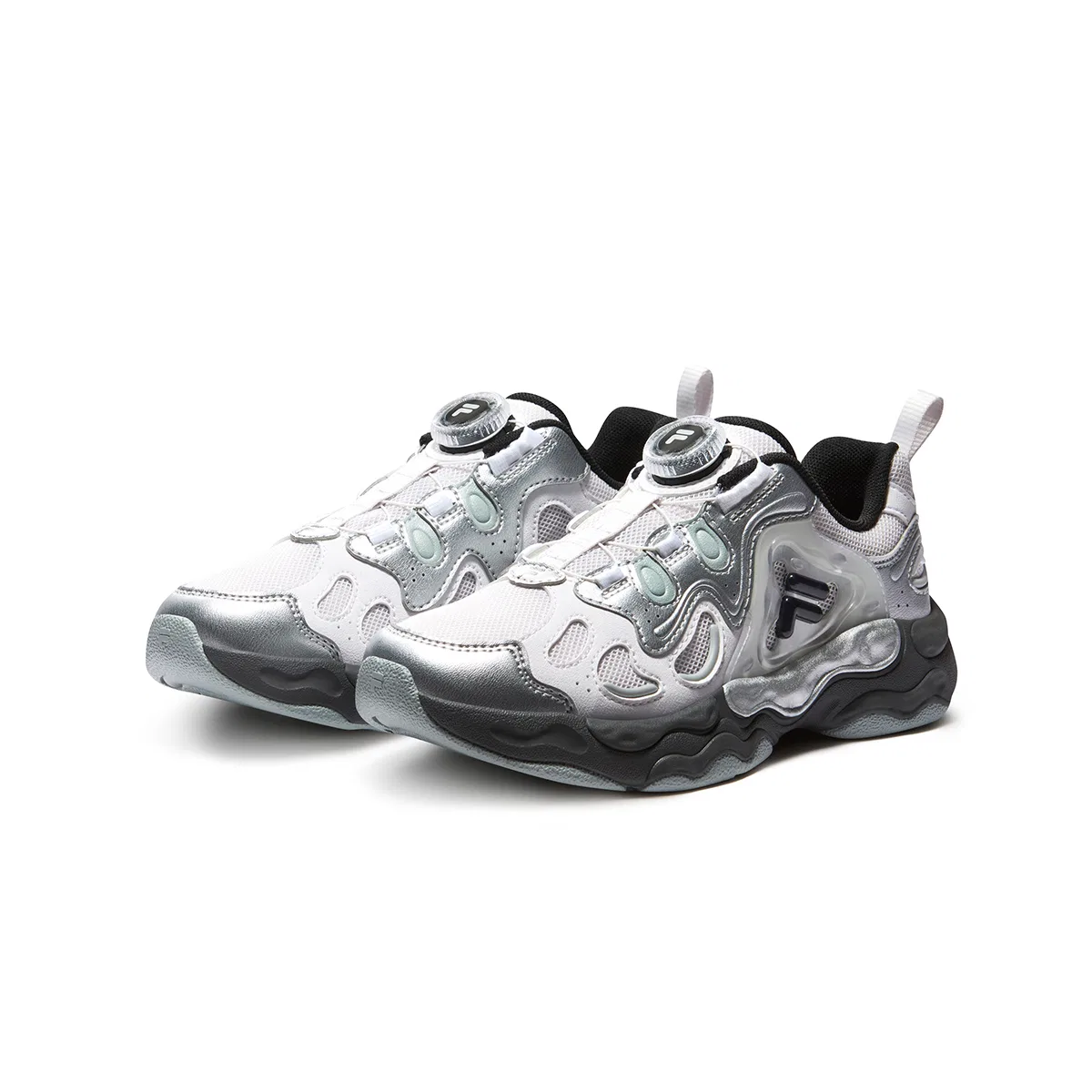 Детские кроссовки с кожаным верхом Heritage FHT Low top Running Shoes FILA KIDS — фото 4