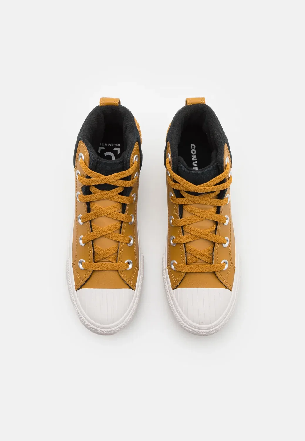 Кроссовки Chuck Taylor All Star Berkshire унисекс - высокие Converse, Wheat/Black/Pale Putty — фото 4