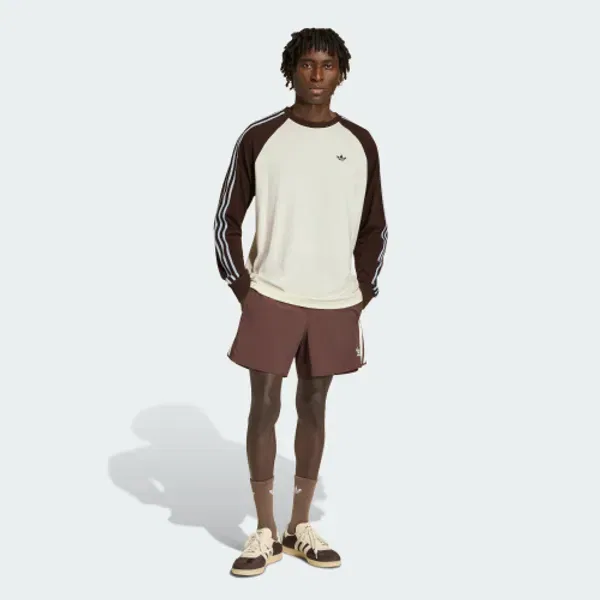 Футболка с длинным рукавом Britcore Cali, Adidas, белый — фото 4